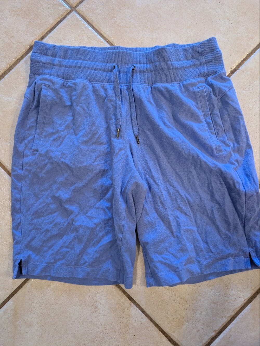tek gear Women's Light Blue Athletic Drawstring Shorts